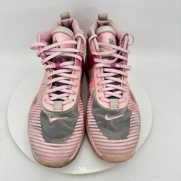 Nike Lebron X John Elliot Icon Quick Men Size 13 AQ0114-600 Strike Pink Shoes - Picture 3 of 11